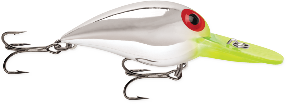 ORIGINAL MAG WART Met Silver/ Chartreuse Lip