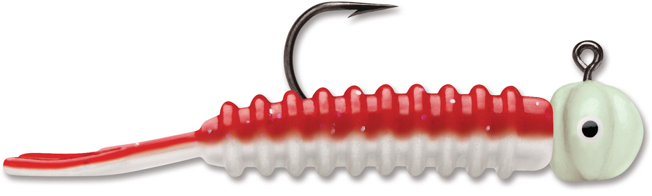 Luv Bug Jig 1/32  Red Pearl Glow