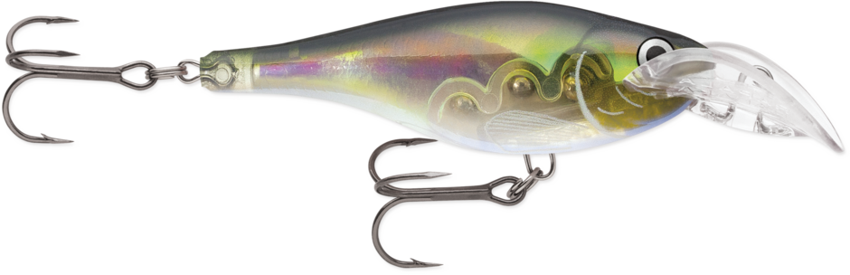 Scatter Rap Glass Shad 07 Olive Ghost