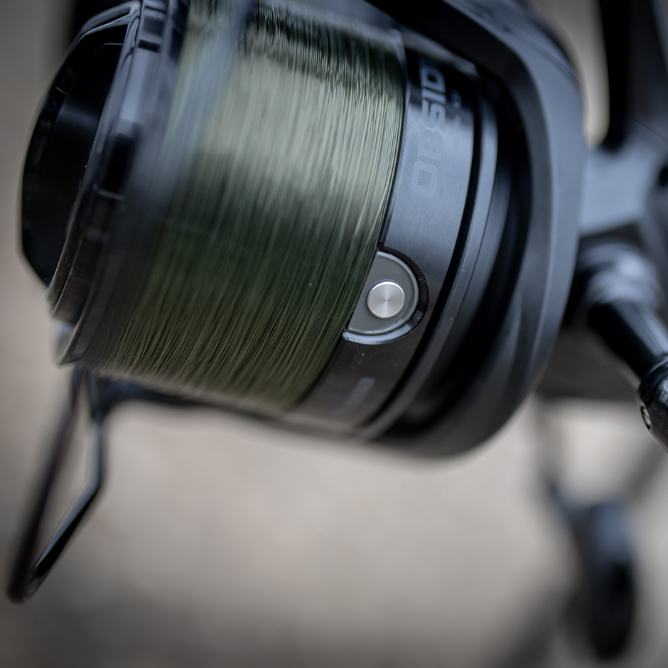 Obsidian Carp Reel  4.3:1 with Spare Spool