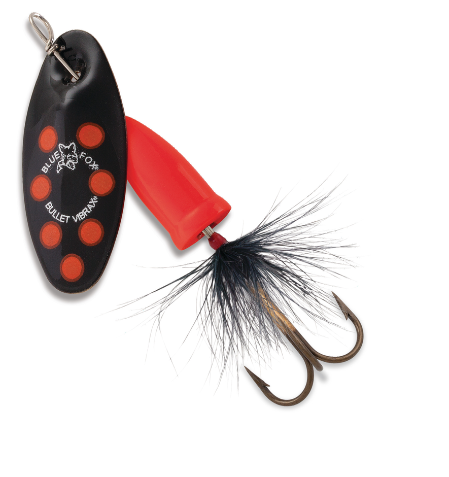 VIBRAX BULLET FLY 0 Black Fluorescent Red 