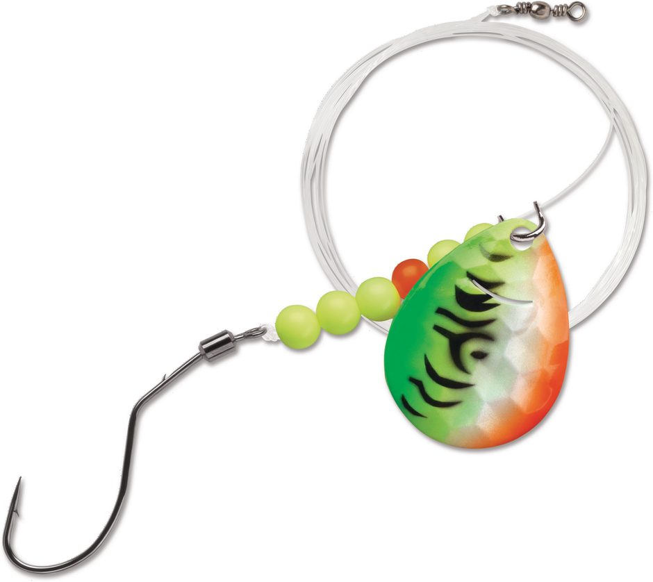 SpinDrift Spinner Rig 2.5 Hex Green Fire UV
