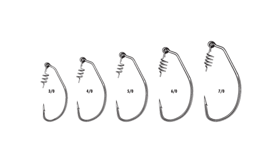 Heavy Duty Swimbait Hook Black Nickel #6/0 Black Nickel