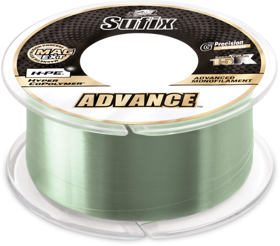 ADVANCE MONO 330YDS 14LB LOW-VIS GREEN