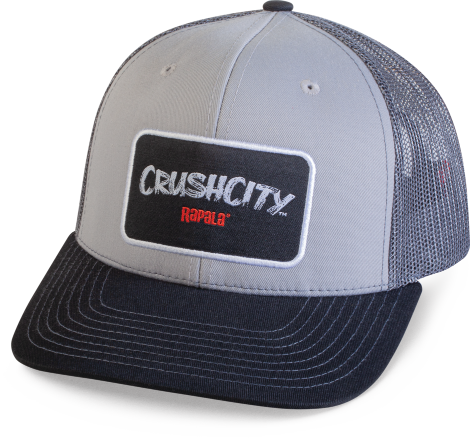Big Patch CrushCity Hat - Grey/Black