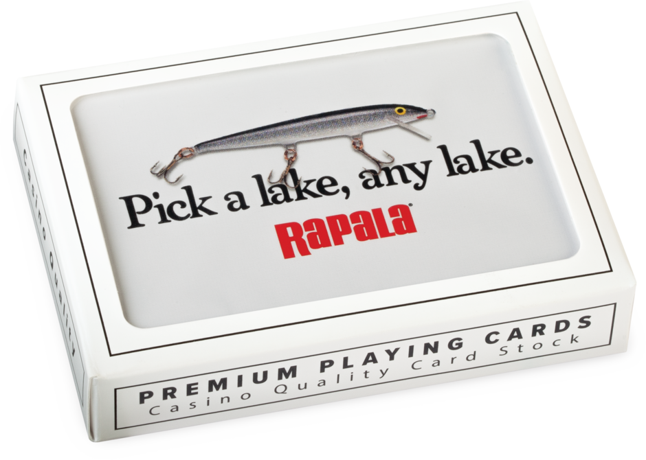 Rapala Lake Playing Cards