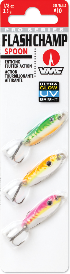 Flash Champ Spoon Kit 1/8 Glow UV