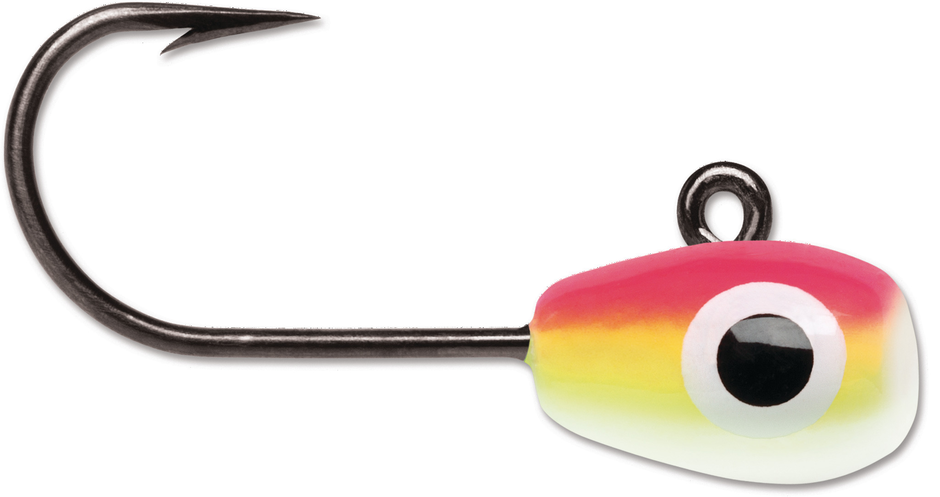 Pug Bug Jig 1/32 oz Pink Chartreuse Glow