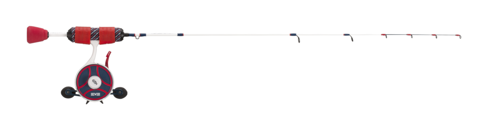 FreeFall Ghost Maverick Inline Ice Combo - 27" L (Light) - FF Ghost + Tickle Stick Tennessee Handle - Left Hand Retrieve