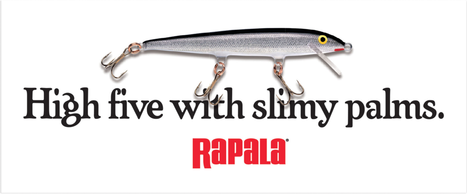 Rapala Slimy Palms Decal