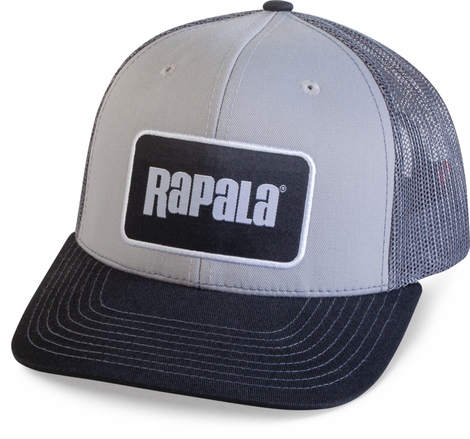 Big Patch Rapala Hat - Grey/Black