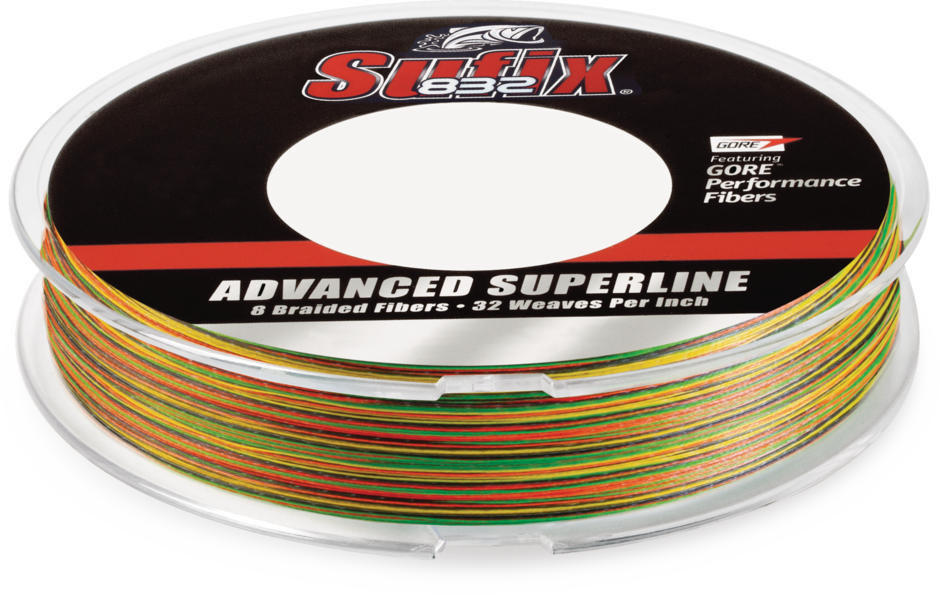 832 BRAID 150YDS 6LB/FIRE TIGER