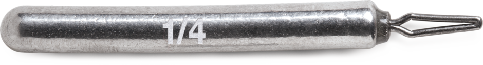 Tungsten Drop Shot Cylinder Weight 1/2 Natural