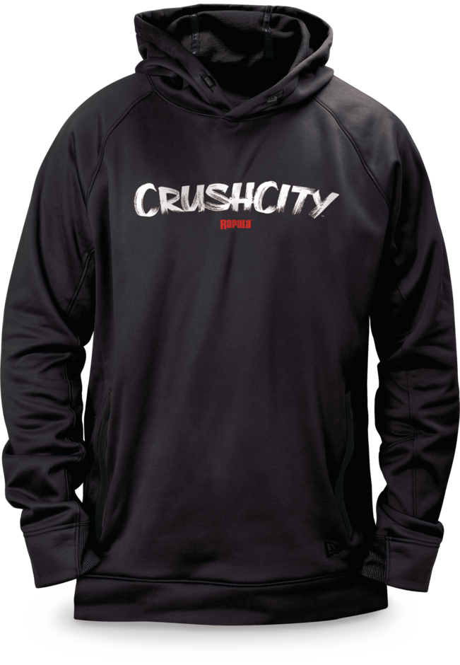 CrushCity New Era Hooded Sweatshirt Color Logo