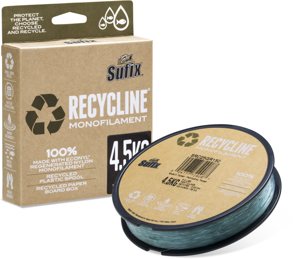 Recycline 0.25MM/4.5KG/#2.5/9LB/GREEN