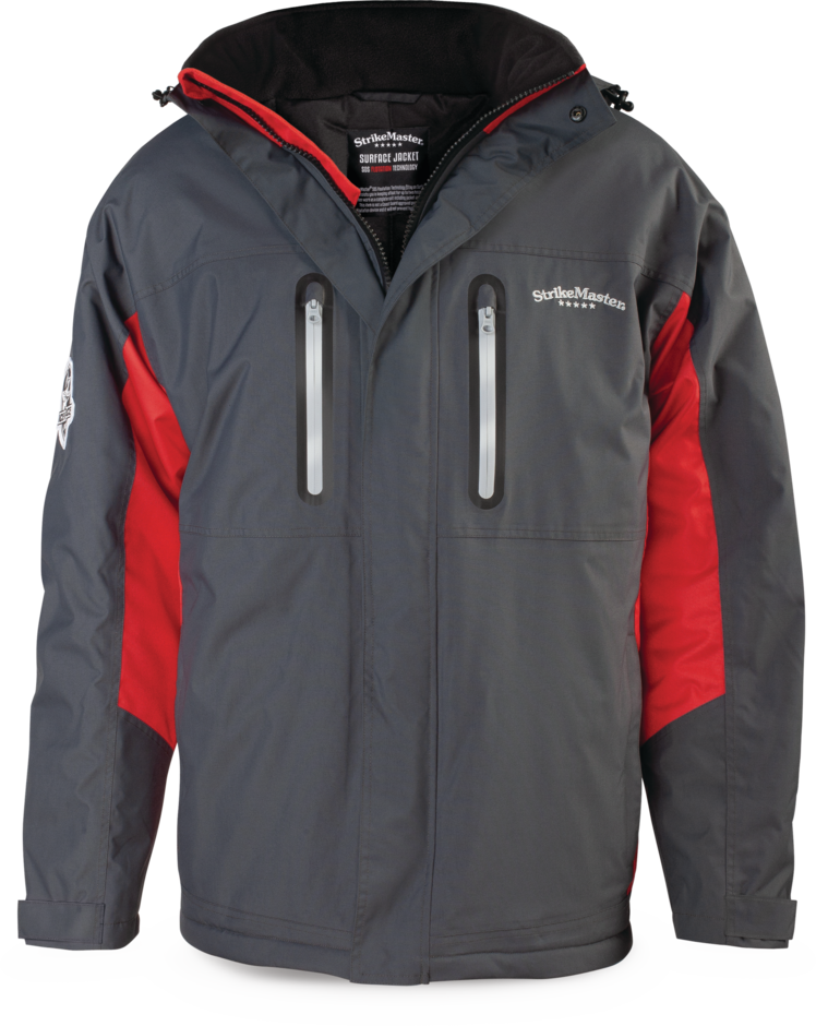 StrikeMaster Surface Jacket - Charcoal Red M