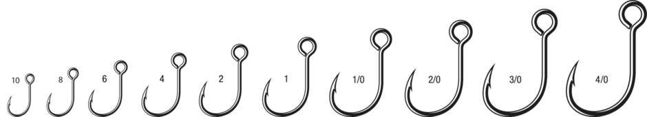 LIGHT INLINE SINGLE HOOK 7237BN  10 X7