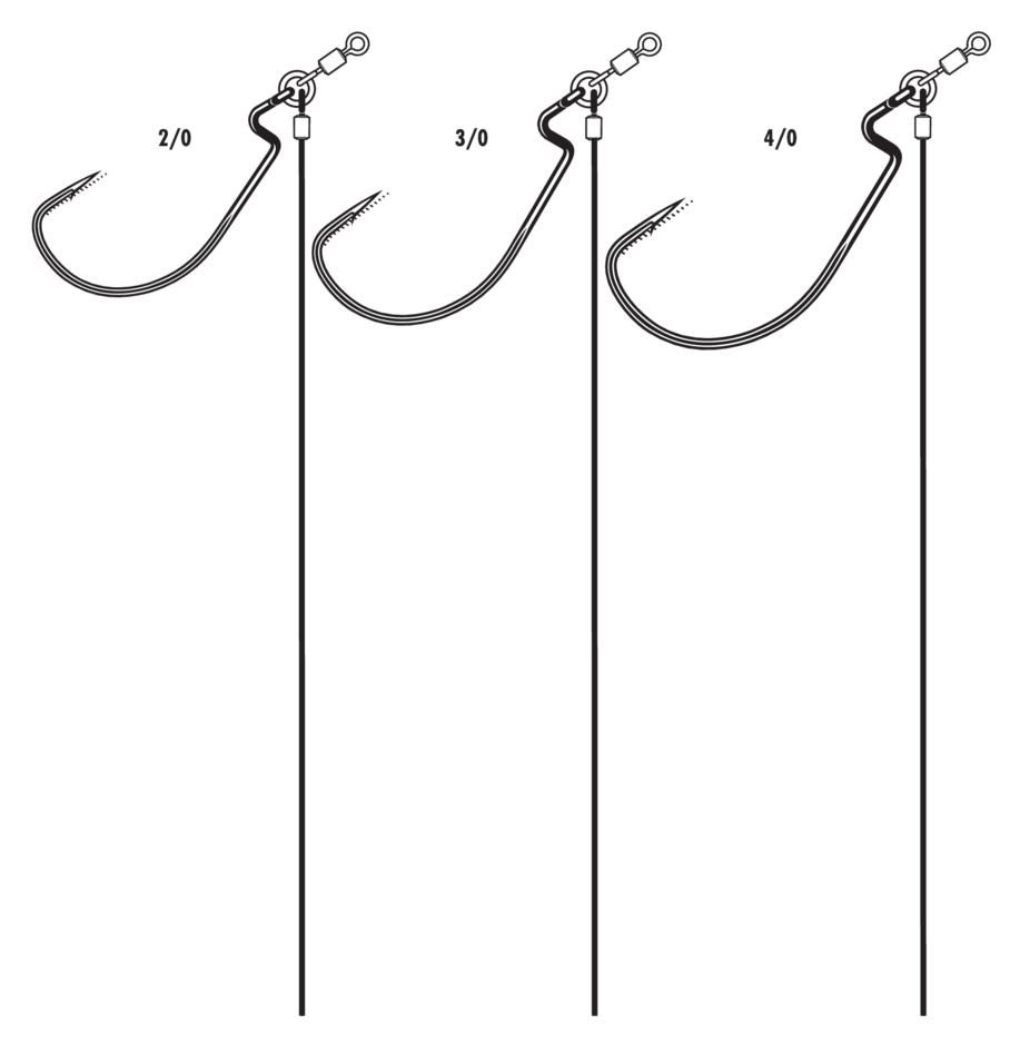 Tokyo Rig Heavy Duty Wide Gap XLS Black Nickel #4/0