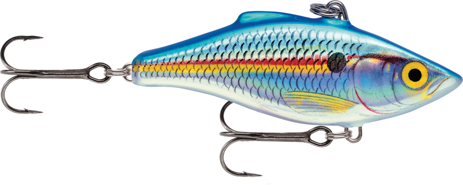 Rattlin' Rap 04 Holographic Blue Shad