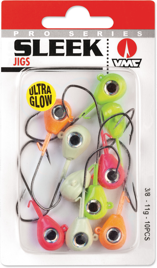 Sleek Jig Glow Kit 3/8  Assorted
