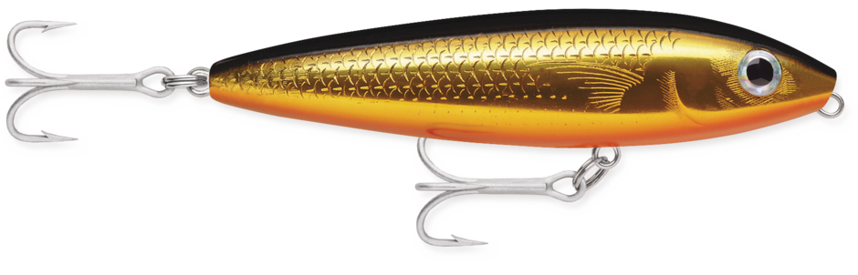 Saltwater Skitter Walk 11 Gold Mullet