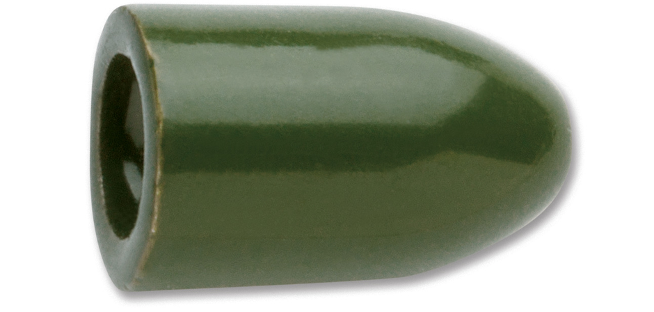 Tungsten Worm Weight 3/16 Green Pumpkin