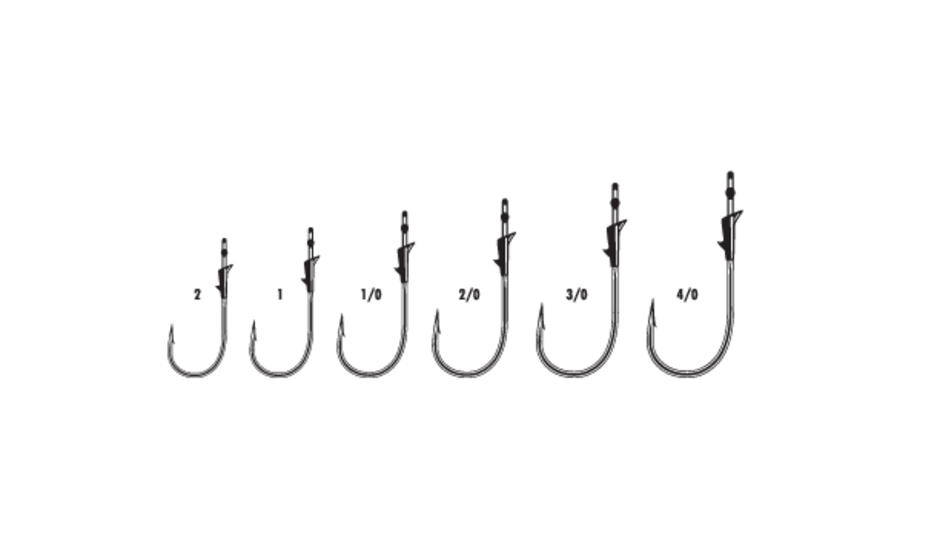 Flippin' Hook Black Nickel #4/0