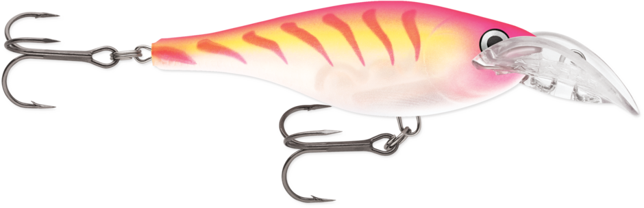 Scatter Rap Glass Shad 07 Glass Pink Tiger UV