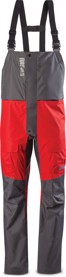 Rapala Rain Bib Grey Red - L