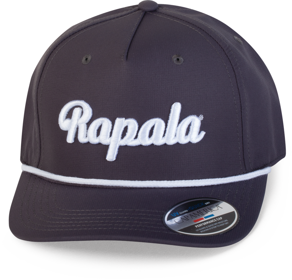 Cap America Athletic Rope Cap Charcoal
