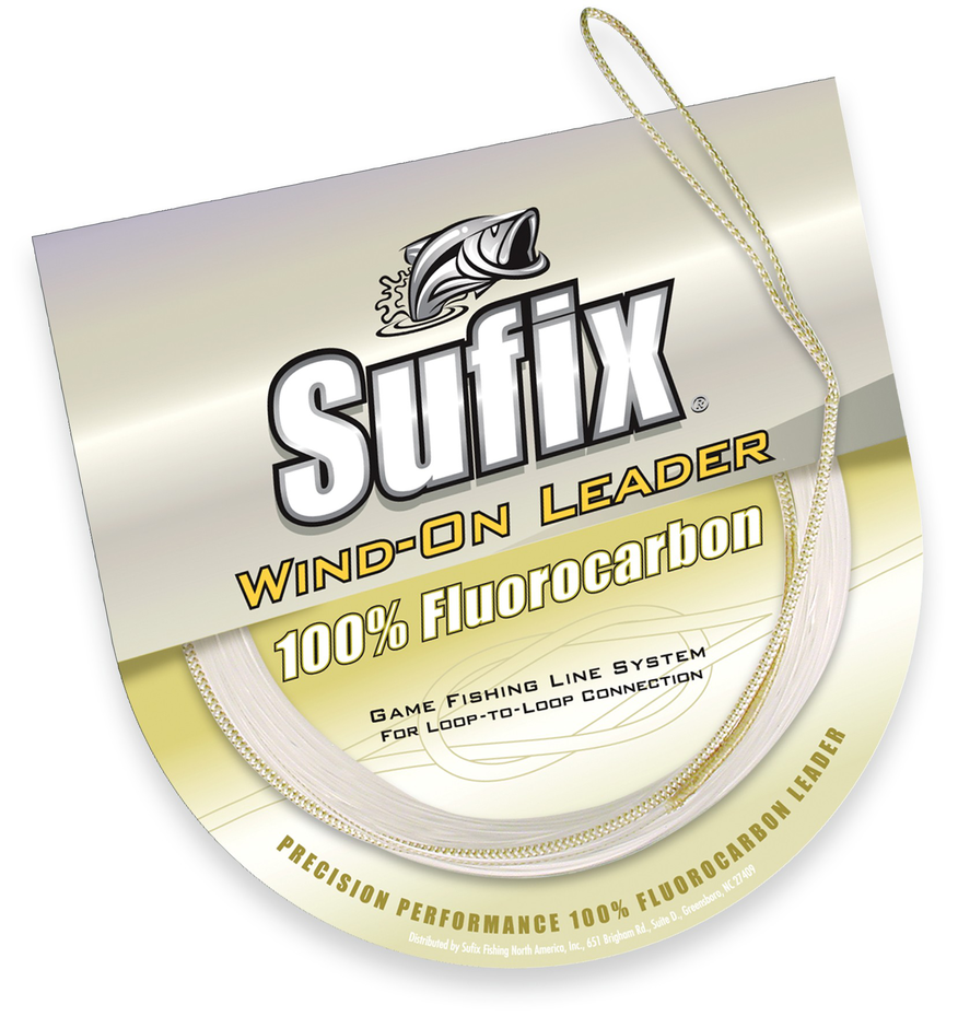 WIND ON LEADER FLUO 10M 400LB / NATURAL TAN