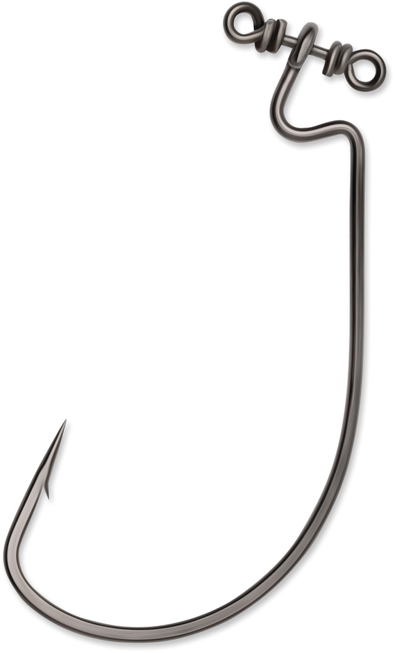 Spinshot Wide Gap Hook Black Nickel #5/0