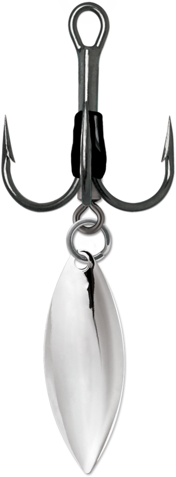 Bladed Round Treble / 1X Strong Willow Blade