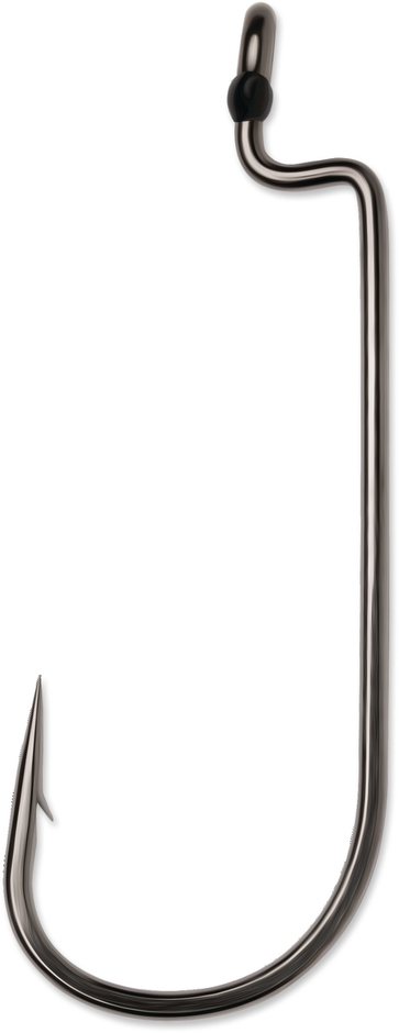 Heavy Duty Worm Hook Black Nickel #7/0