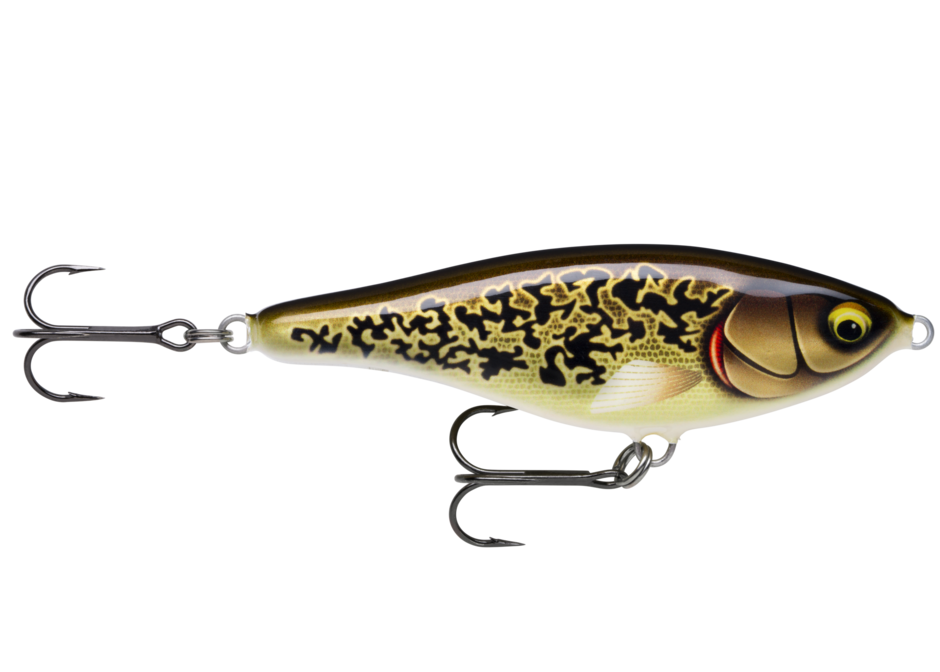 Twitching' Rap Baitfish Lure - Gliding Action Fishing Lure For Predator Fish, Wide Profile Shad Design