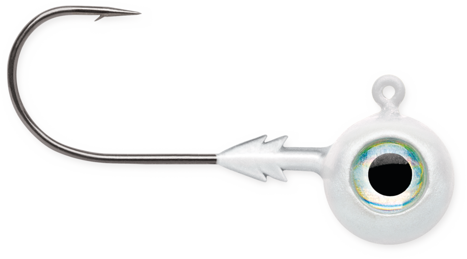 Tg Moon Eye Jig 3/8 White