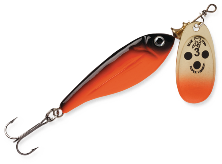 MINNOW SUPER VIBRAX 1 Red Black 