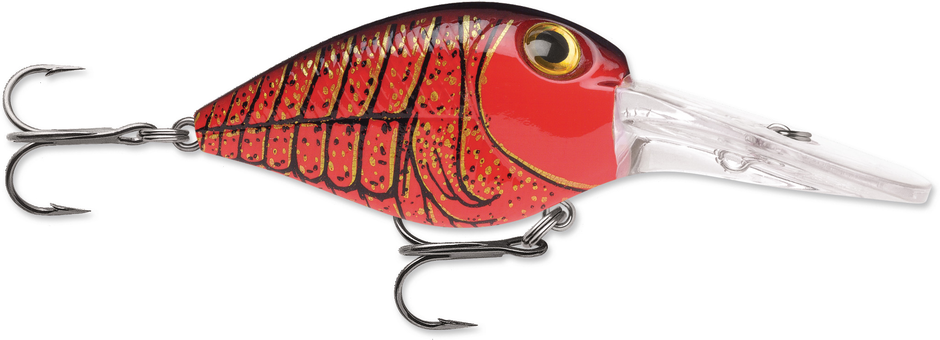 DEEP RATTLIN' FLAT WART 05 Orange Craw