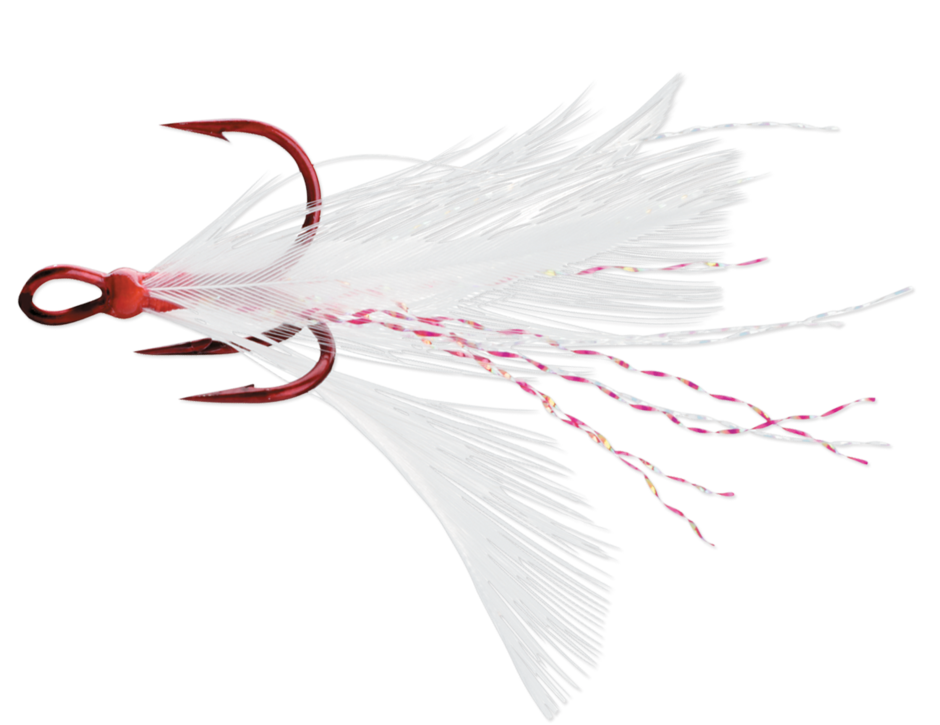 X-SHORT X-STRONG ROUND TREBLE White Red / Tin Red