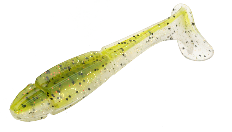 Churro - Paddle Tail Swimbait - 3.5" - 1/4oz - Magician - 6 Baits Per Pack