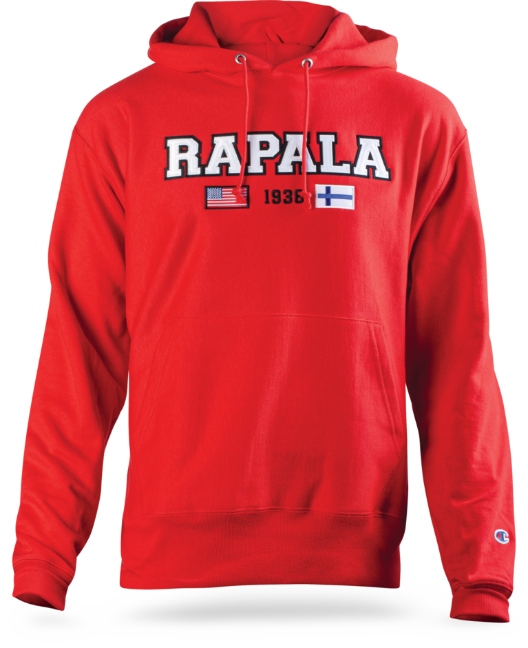 Rapala USA & Finland Flag Hoodie XX-Large