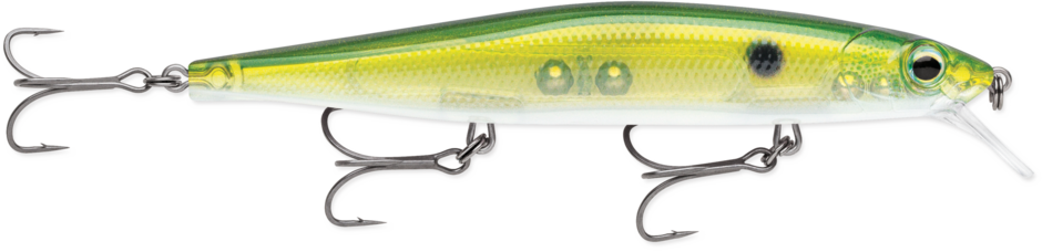 Rapala Mavrik 110 Jerkbait – Blue Deep – Ganci Redline Pro – Per Luccio, Spigola, Walleye E Bass