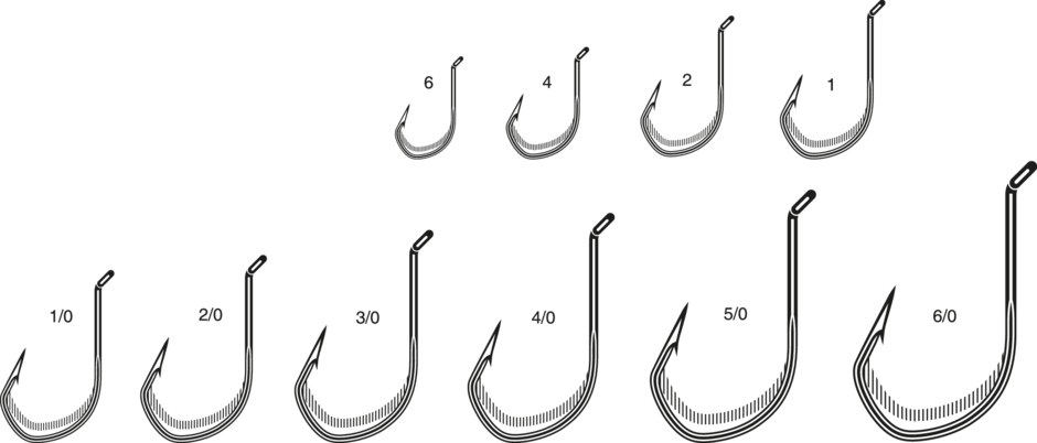 TechSet Live Bait Hook Glow #6