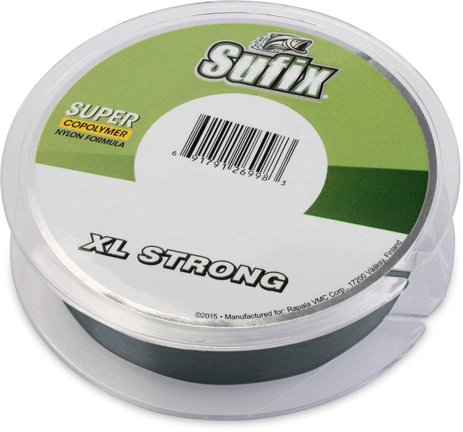 XL STRONG 600M 0.30MM/7.7KG/#3/16.9LB/SMOKE GREEN