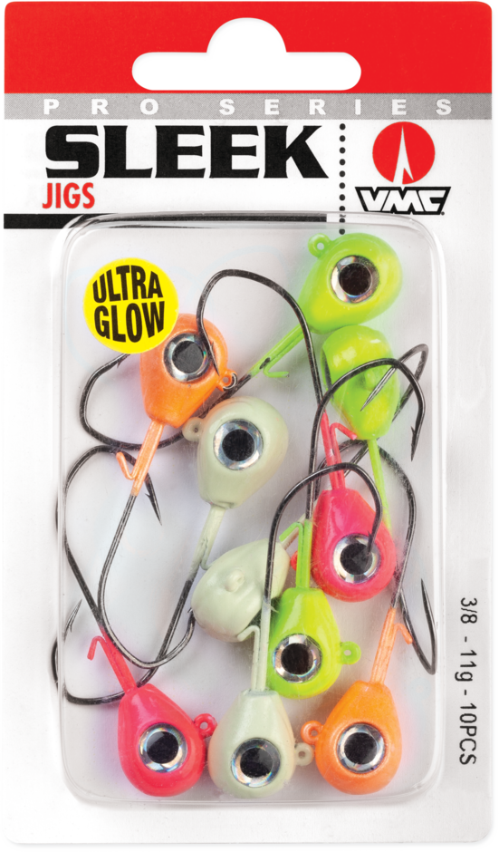 Sleek Jig Glow Kit 3/8  Assorted