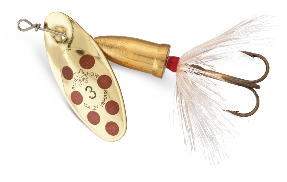 VIBRAX BULLET FLY 3 Gold/Brown