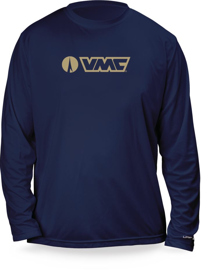 VMC Performance Longsleeve Tee in Navy