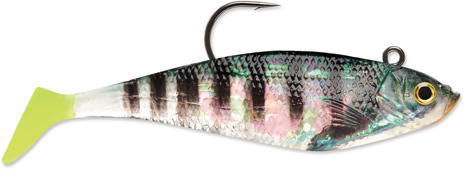 Storm WildEye Swim Shad 9 inch Paddle Tail Swimbait Bass, Pike, & Muskie Bait