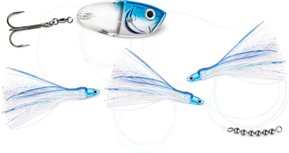 JENSEN FLASH FLY TWINKIE RIG CHROME BLUE