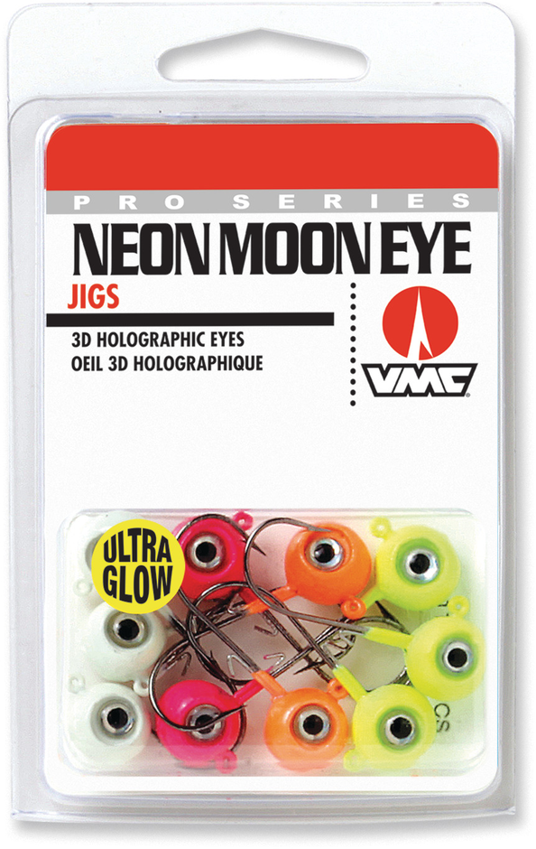 Neon Moon Eye Jig Glow Kit 3/8  Assorted
